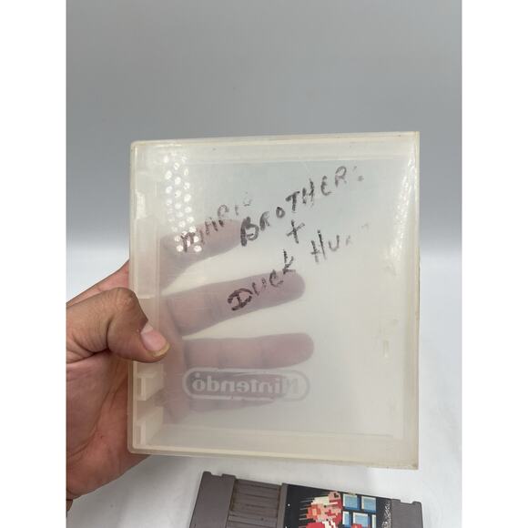 Super Mario Bros./Duck Hunt (Nintendo NES, 1985) With Nintendo Case - Picture 9 of 9